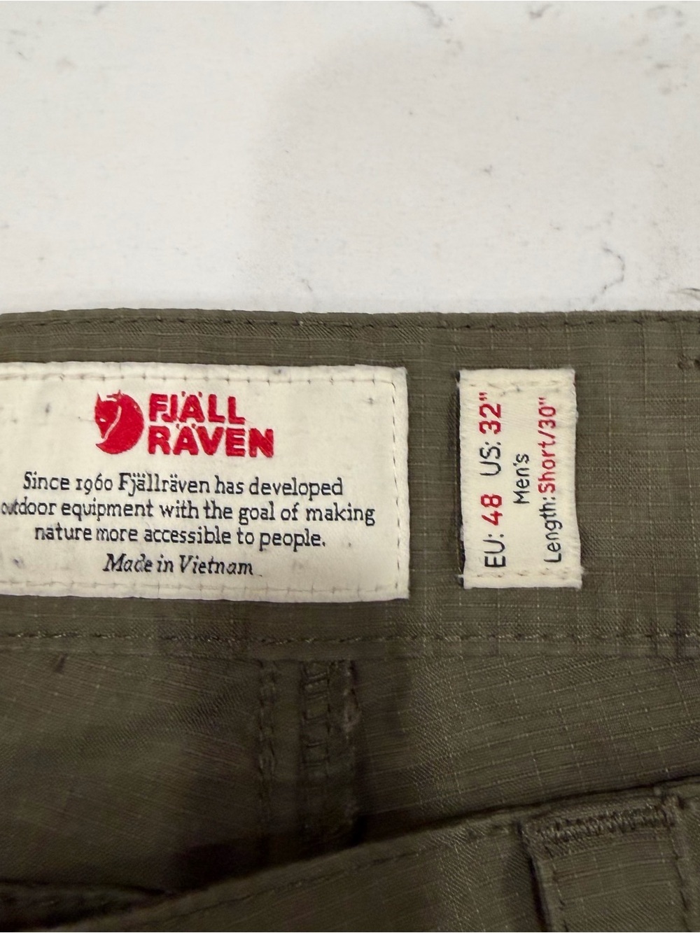 Fjallraven Men's Vidda Pro Lite Trousers - 32x30 - Picture 5 of 7